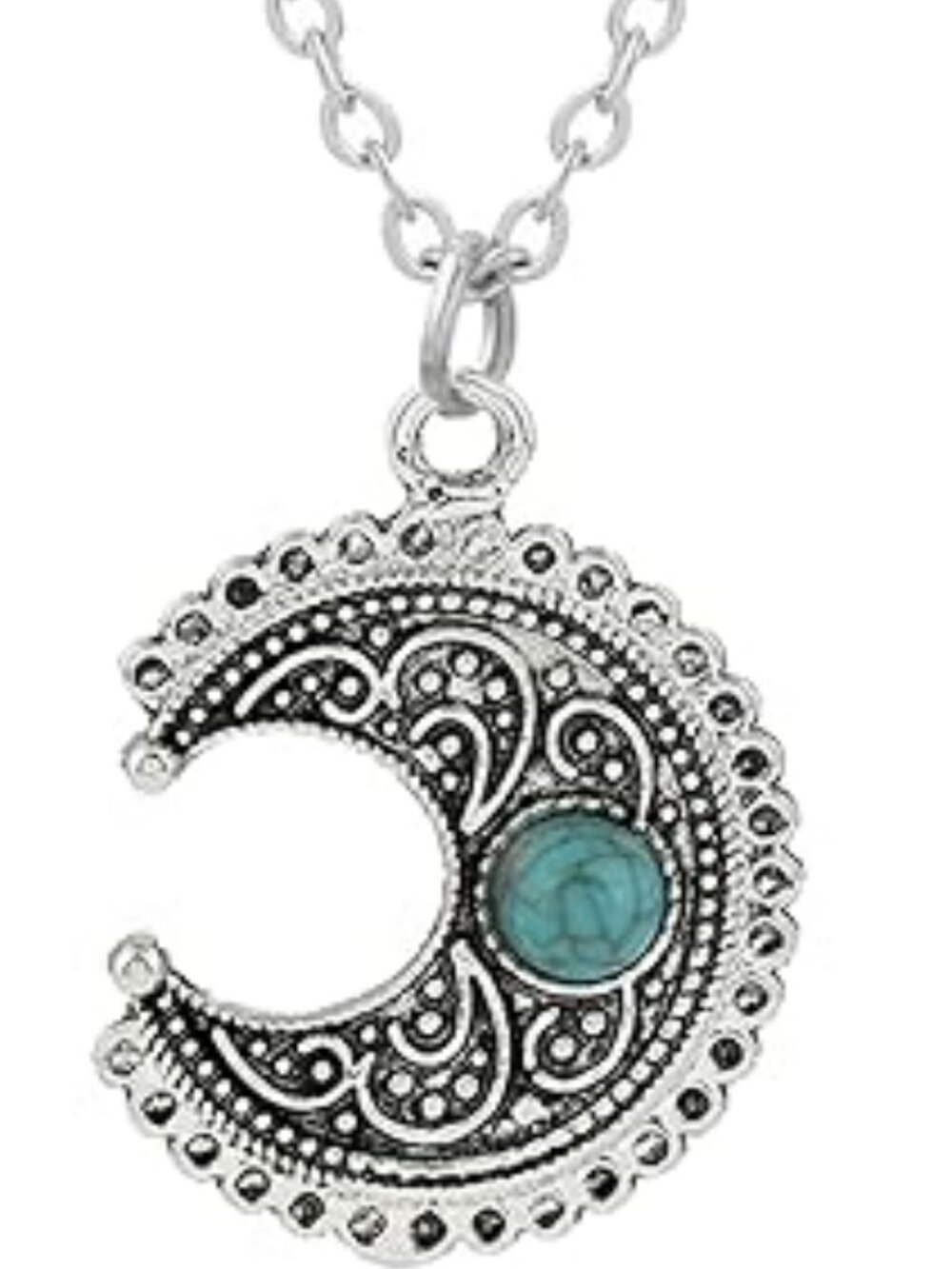 New Turquoise Pendant Necklace Natural Turquoise Western Handmade Bohemian